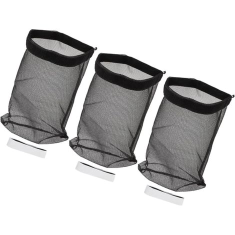 Paquet Filtre à Peluches pour Conduit D’évacuation de Sèche-linge Nylon Noir, Récupération de Poussière, Lot de 3 Pièces, Accessoire pour Séchoir Intérieur, Entretien Facile, (1/5)