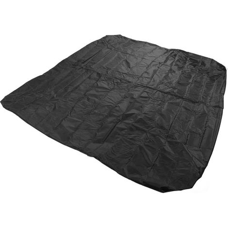 Machine à souder auvent réutilisable Durable 190T Polyester Taffetas résistant aux UV Soudeur Couverture Patio Pliable Le Noir (1/5)