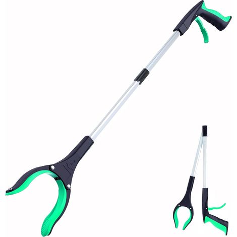 Greifzange mit Reichweite – 81 cm extra lange, faltbare Greifzange mit Reichweite – Robuste Hebehilfe, ein unverzichtbares Geschenk für Senioren, Müllentsorgung (1/5)