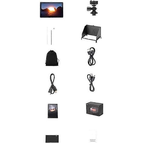 Moniteur de terrain DC-L2 7 pouces pour caméra, écran tactile IPS 4K, LUT 3D, moniteur de réalisation, écran d'enregistrement en studio. (1/5)