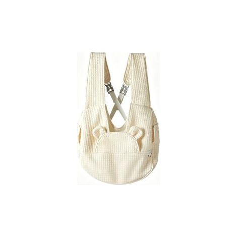 Pet Backpack - Large Soft Travel Bag for Puppies, White, Versatile for Walks and Holidays. (1/4)