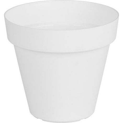 Pot Capri Blanc 14cm Design épuré, Idéal Pour L'intérieur - Artevasi (1/5)
