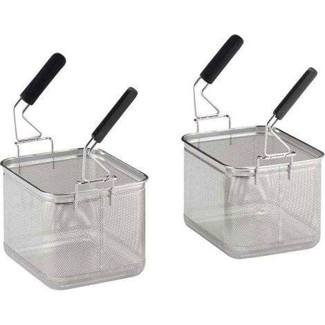 Set 2 paniers 40 lt - 2x GN 1/2 pour cuiseur pâtes - Diamond