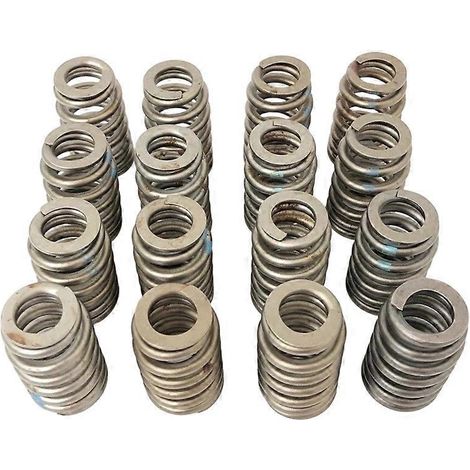 16 ressorts de soupape compatibles avec plusieurs moteurs 4,8 L, 5,3 L et 6,0 L de troisième et quatrième génération. Références : 1270656812553696812589774010166345 (1/5)