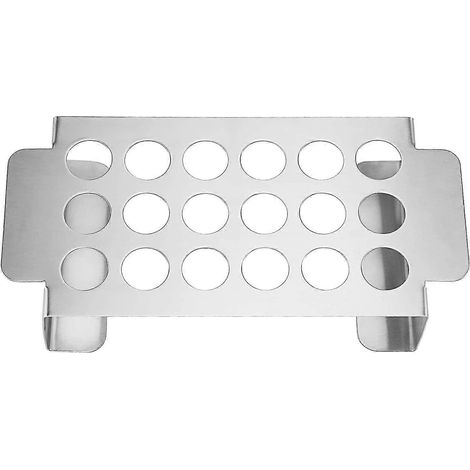 Grille-piment Jalapeno BBQ et éplucheur de poivrons, emballage avec indicateur magnétique de température de la viande et grattoir, accessoires de barbecue en acier inoxydable (1/5)