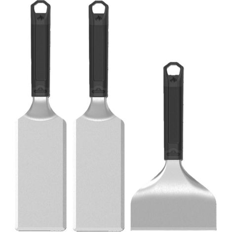 Kit de démarrage pour plancha - 2 spatules + 1 grattoir