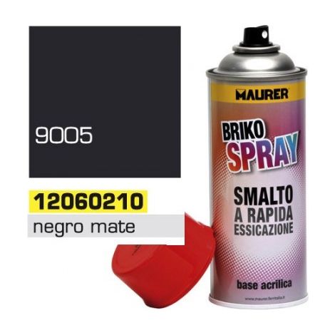 Lackspray Deep Matte Black 400 ml.