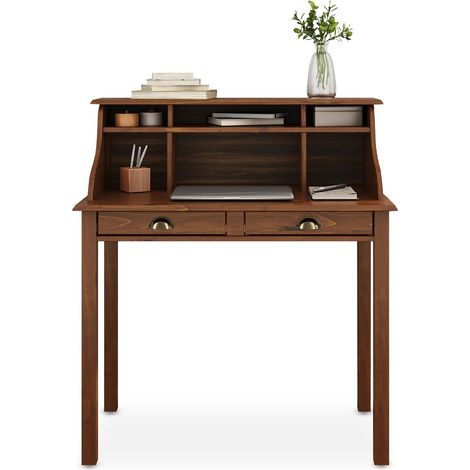 Bureau MARLENE Couleur Châtaigne