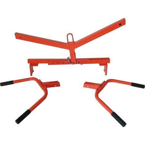 Finish – Pose bordures réglable et démontable – Dimensions de 0,50 m à 1 m – Charge max 150 kg – Châssis acier époxy – Anneau de suspension inclus (1/5)