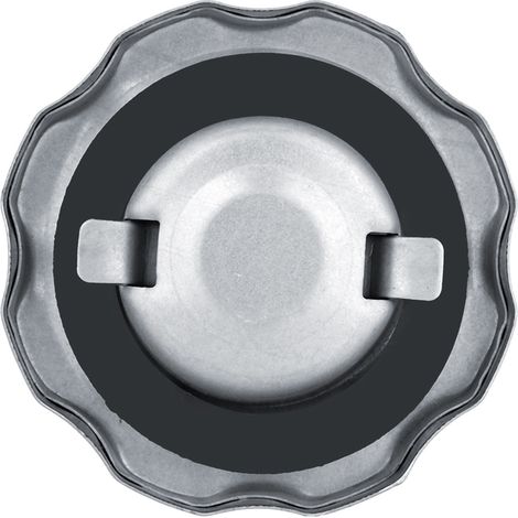 Tankdeckel Benzinmotor GX160 GX200 GX240 GX270 GX340 GX390, verchromter Kraftstofftank-Verschluss aus Metall, Ø 71,5 x 18,5 mm, 1 Stück (1/5)