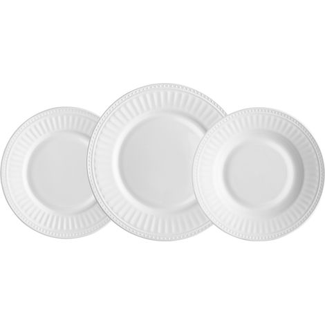 Assiettes plates Roma 6/18 (1/5)