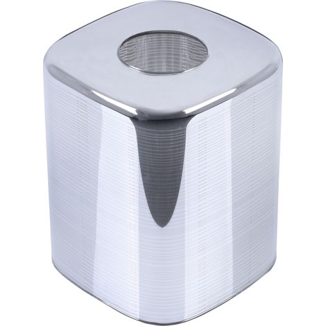 Abat-jour cube chromé Boco 10CM (1/3)