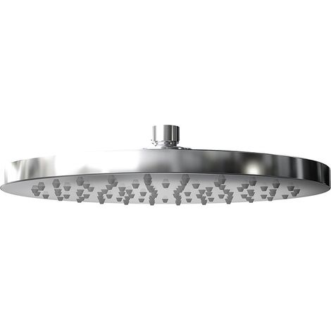 Soffione doccia 20 cm orientabile in abs cromato (1/4)