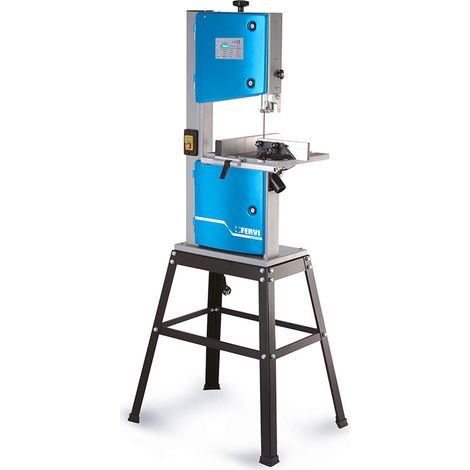 SIERRA DE BANDA CINTA PARA MADERA MESA DE ALUMINIO 420W Ø 255 mm FERVI 0302/245
