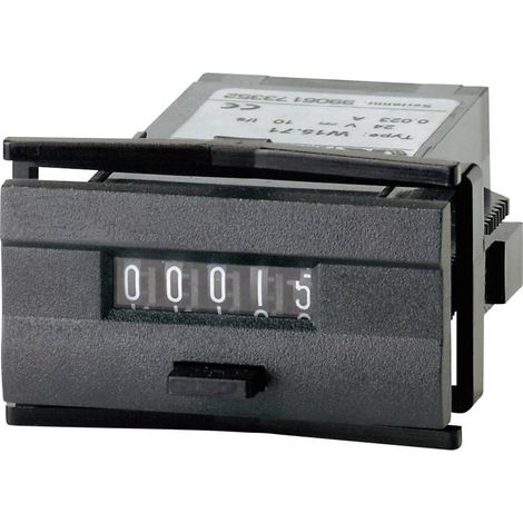 Kübler Group 1.150.510.012.550 W15 Mini contatore di impulsi Tipo W 15,51, pulsante di azzeramento -