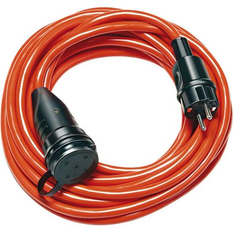 Brennenstuhl BREMAXX Verlängerungskabel IP44 20m orange AT-N07V3V3-F 3G1,5 - 1161640 (1/4)