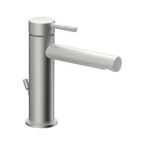 Miscelatore lavabo con scarico automatico Steel Looking Paffoni serie Jolly JL075ST Steel looking (1/2)