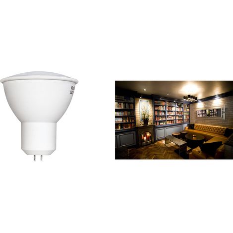 Faretto led 6W luce naturale smd GU5.3 MR16 12V Kodak 70019 EU 4000K