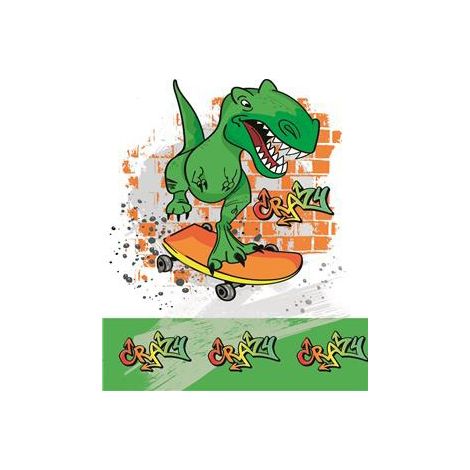 Nappe en papier DINOSAURE Anniversaire Dino 120x180cm