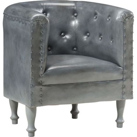 Sièges convertibles en cuir gris (1/5)