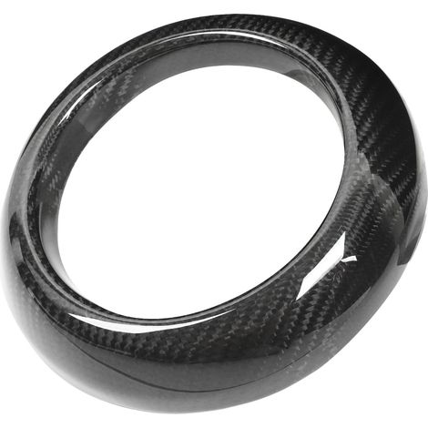 Cache bouton levier vitesse fibre carbone cadre contour boite vitesses pour F54 F55 F56 F57 serie F (1/5)