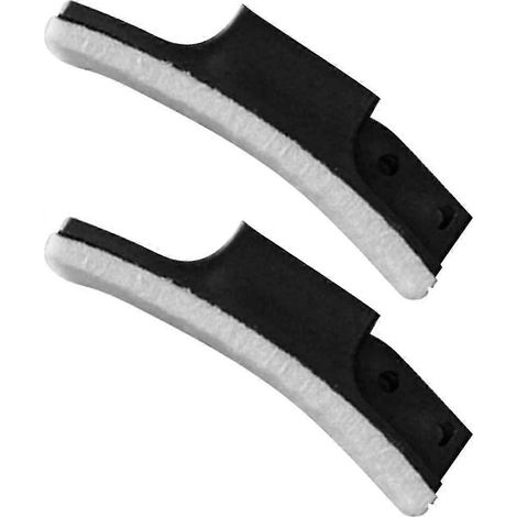Convient aux plaquettes de frein pour vélos de spinning, aux composants de frein pour vélos stationnaires et aux pièces de rechange pour plaquettes de frein de vélos de groupe (noires) (2 plaquettes p (1/5)