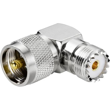 TRU COMPONENTS TC-9199216 ADATTATORE UHF PRESA UHF - SPINA UHF1 PZ,BULK (1/4)