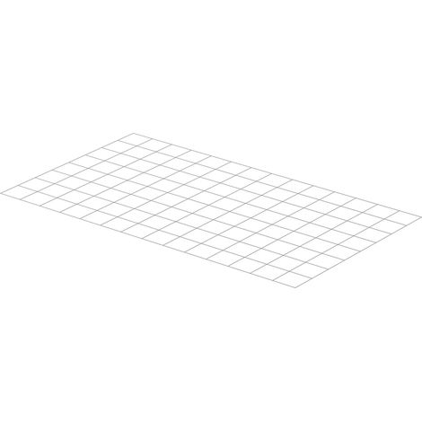Uponor Classic Treillis d'acier revêtu 150mm 2100x1200x3mm, 1005087