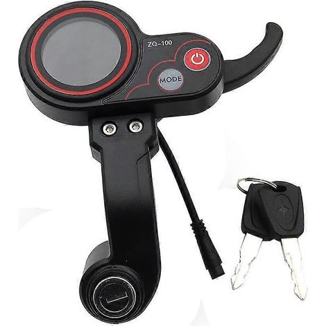 Zq-100 Messgerät mit einstellbarer Tastengeschwindigkeit für Elektroroller, 6-poliges Display für Elektroroller (1/5)