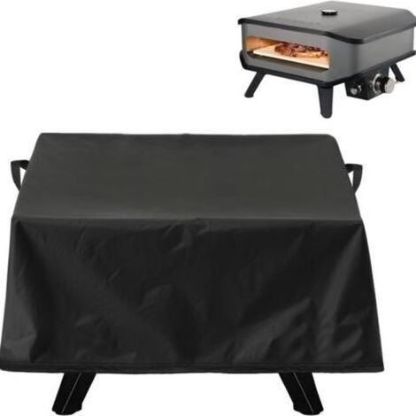 Housse de Protection pour Four à Pizza, 420D Oxford Imperméable et Anti-Poussière avec Sangles et Cordon de Serrage, Accessoire Durable pour Barbecue Extérieur (1/4)