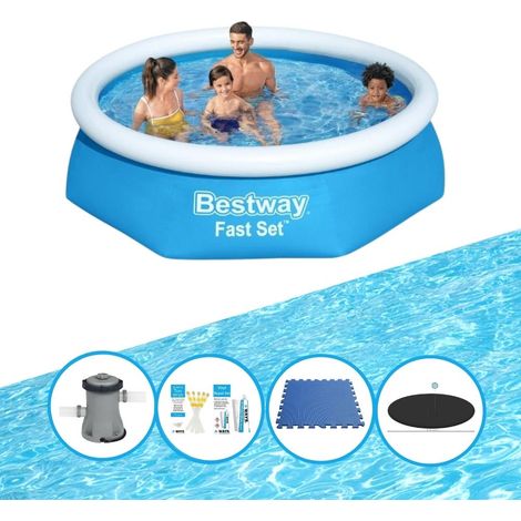 Bestway Bestway Fast Set Ronde - 244x61 cm - 6-pièces  S22625 (1/5)