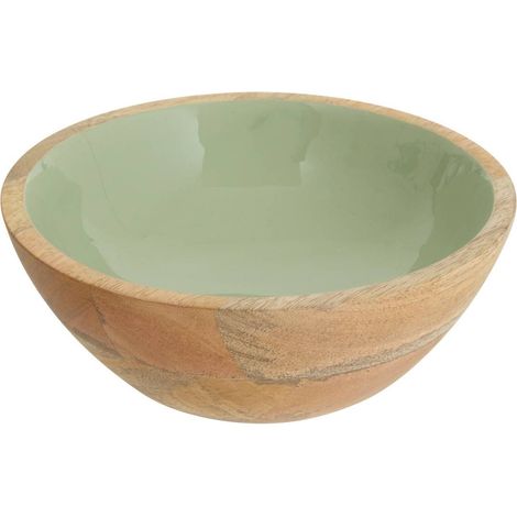 Insalatiera inaya d19cm verde e mango - Atmosphera créateur d'intérieur