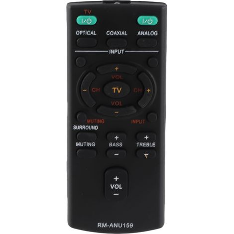 Telecomando universale di ricambio RM-ANU159 per soundbar (1/5)