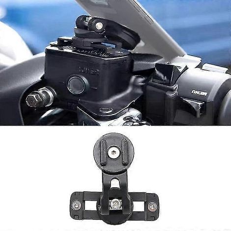 Handyhalterung für Gabelbrücke, Motorradspiegel, Navigationssystem, Lenkerhalterung – Pumpenabdeckung, Halterung B (1/5)