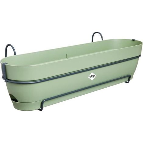 ELHO Balconnière Vibia Campana Allin1 70 - L 70 x W 26 x H 17 cm - Balcon - 100% recyclé - Vert (1/5)