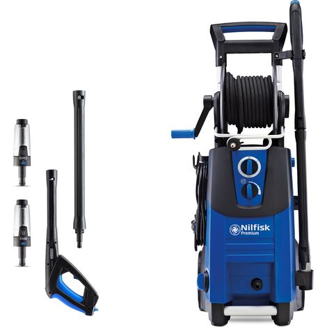 Idropulitrice Nilfisk Premium 180 potente per casa, giardino e auto (2900 W) (1/5)