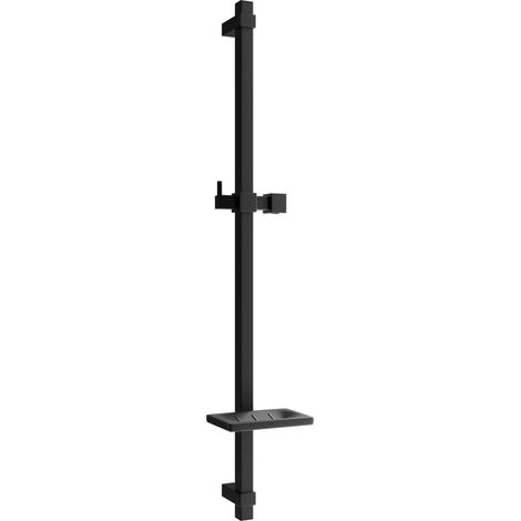 Mexen DQ asta doccia con portasapone 80 cm, nero - 79381-70 (1/2)