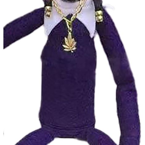 Poupée elfe en résine de 25 cm, peluche de Noël, décoration pour la maison ou les fêtes, violette, type C (1/5)
