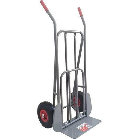 CARRELLO PORTAPACCHI CON PALA RIBALTABILE acciaio verniciato