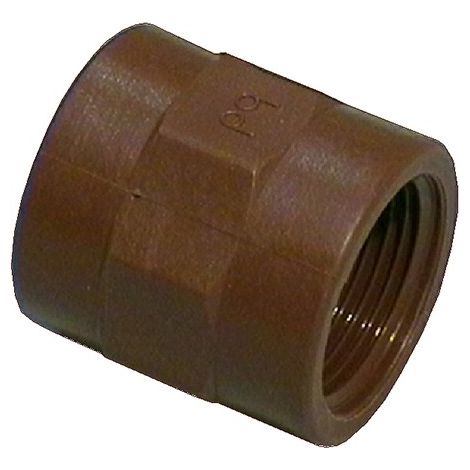 Manicotto in pp marrone Pollici: 1" (1/3)