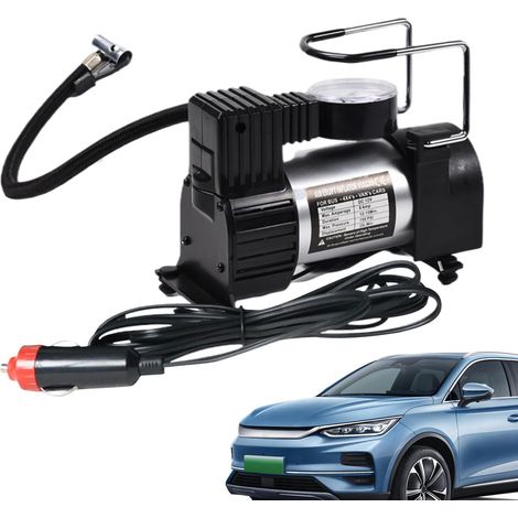 Pompe à air pour pneus – Auto Heavy Duty – Compresseur d'air portatif gonflant pour vélo, ballons, ballons, flottants piscine, extérieur, camping, voyage (1/5)