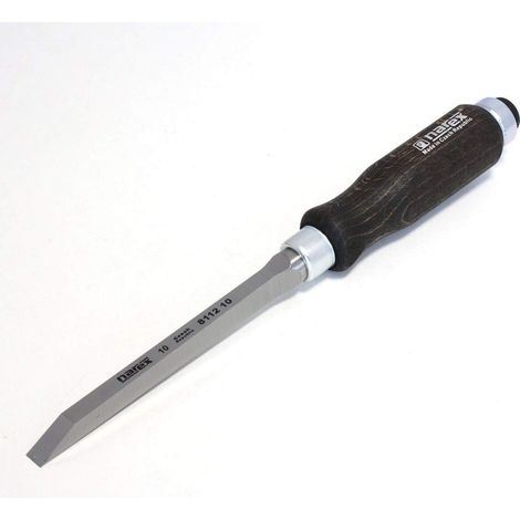 1 - Bédane - Ciseau à Bois - Pour Trous de Chevilles - Manche en Bois Hêtre - 8 mm (1/5)
