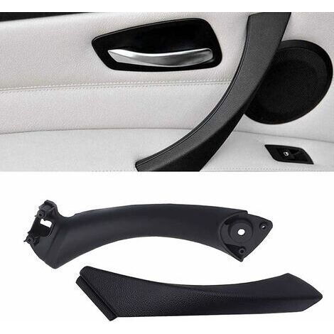 Manija de puerta compatible con Serie 3 E90/E91/E92/E93, manija de puerta del pasajero izquierdo + cubierta exterior (Compatible con Serie 3 E90/E91 323 325 328 330 335 Sedán y Touring) dengyank (1/5)