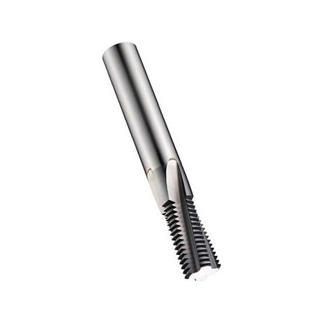 Fraise filetée D.14mm M16 Pas.1mm HM Alcrona Pro 1,5 XD (1/3)