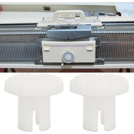 10 Pièces Pignon Conique C43 en Plastique Durable pour Machine à Tricoter Brother KH260 (1/4)