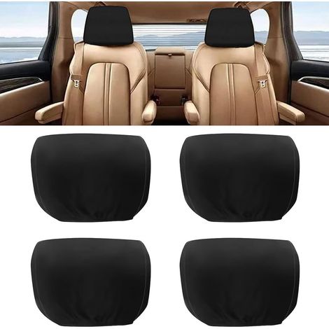 Set of 4 Universal Elastic Head Covers Breathable and flexible, dust resistant, washable, suitable for trucks and buses (1/5)