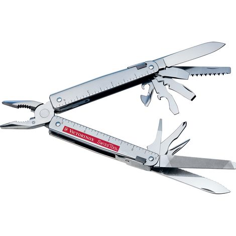 Victorinox Swiss Tool Multi-Tool with 26 Functions and Leather Sheaths