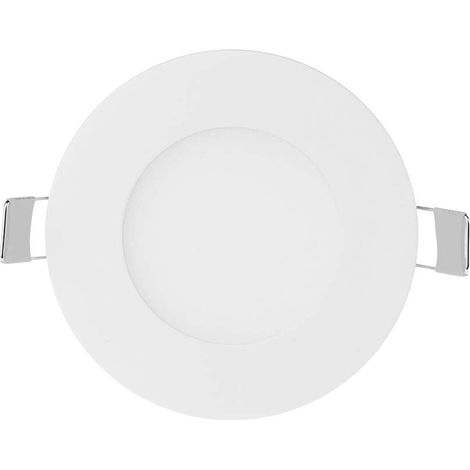 Mini panneau LED rond - Série Premium - IP20 - Blanc - 3W - 130 Lumens - 6400K
