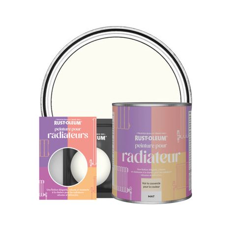 Peinture pour Radiateur, Finition Mate - Porcelaine (1/3)