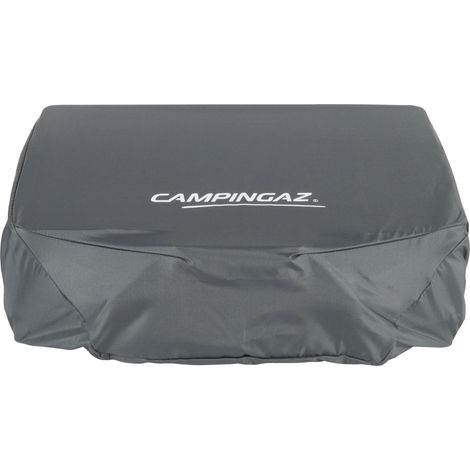 Campingaz – Housse de plancha 2 brûleurs – Résistante aux intempéries – Dimensions 66x51x21 cm – Coins ajustables pour un maintien optimal